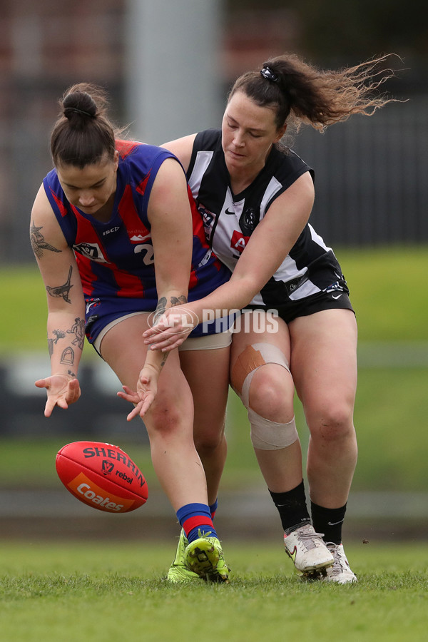 VFLW 2023 Qualifying Final - Collingwood v Port Melbourne - A-40668795