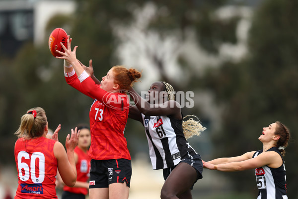 VFLW 2023 Semi Final - Collingwood v Essendon - A-40934209