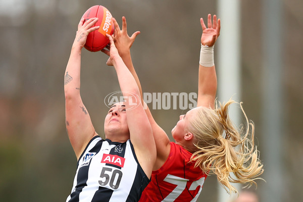 VFLW 2023 Semi Final - Collingwood v Essendon - A-40934217