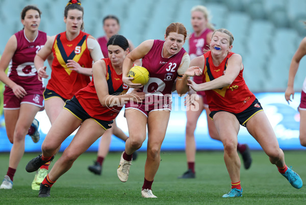 AFL 2023 U18 Girls Championships - South Australia v Queensland - A-40960175