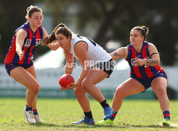 VFLW 2023 Semi Final - Port Melbourne v Carlton - A-40988188