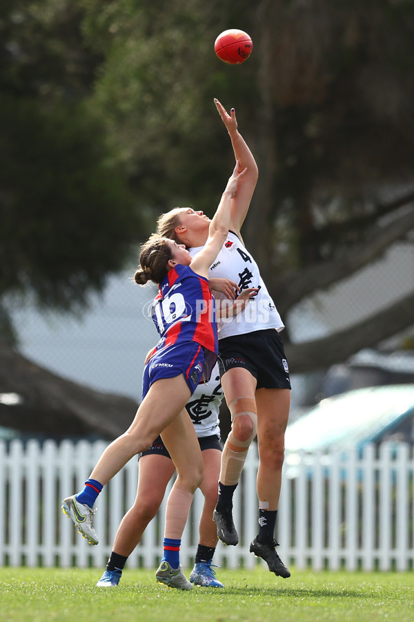 VFLW 2023 Semi Final - Port Melbourne v Carlton - A-40988193
