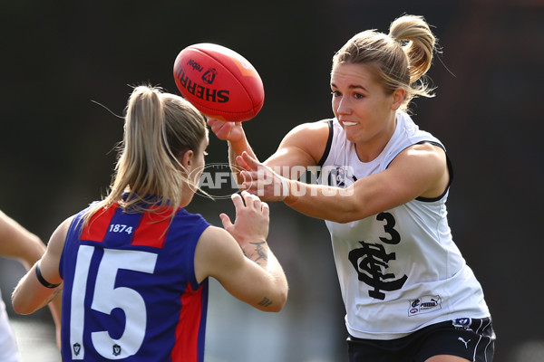 VFLW 2023 Semi Final - Port Melbourne v Carlton - A-40988968