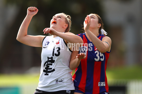 VFLW 2023 Semi Final - Port Melbourne v Carlton - A-40988973