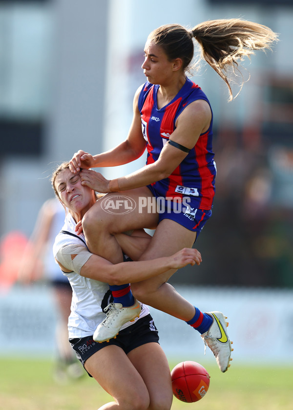 VFLW 2023 Semi Final - Port Melbourne v Carlton - A-40991833