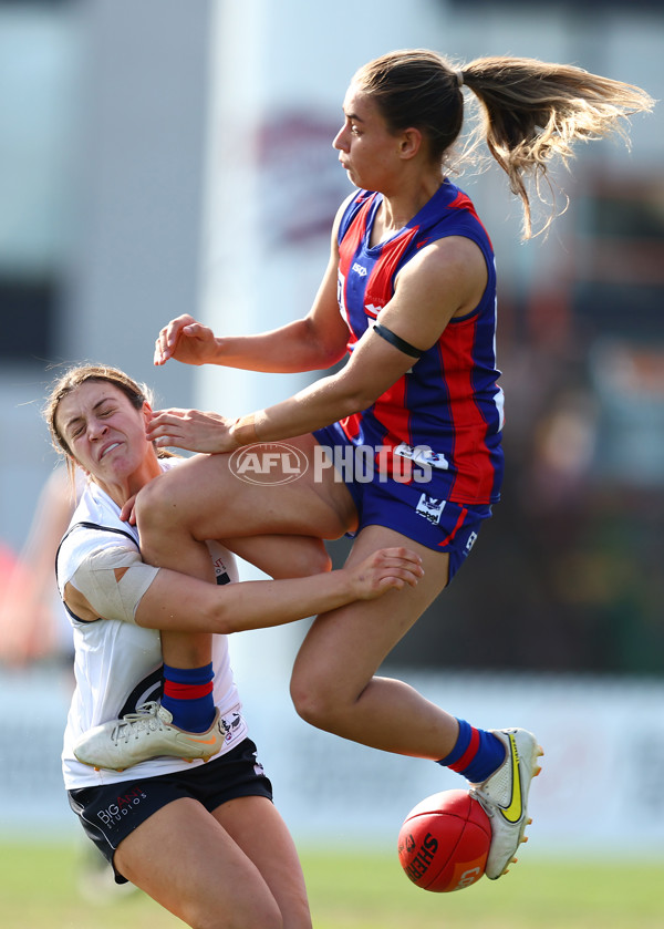 VFLW 2023 Semi Final - Port Melbourne v Carlton - A-40993085