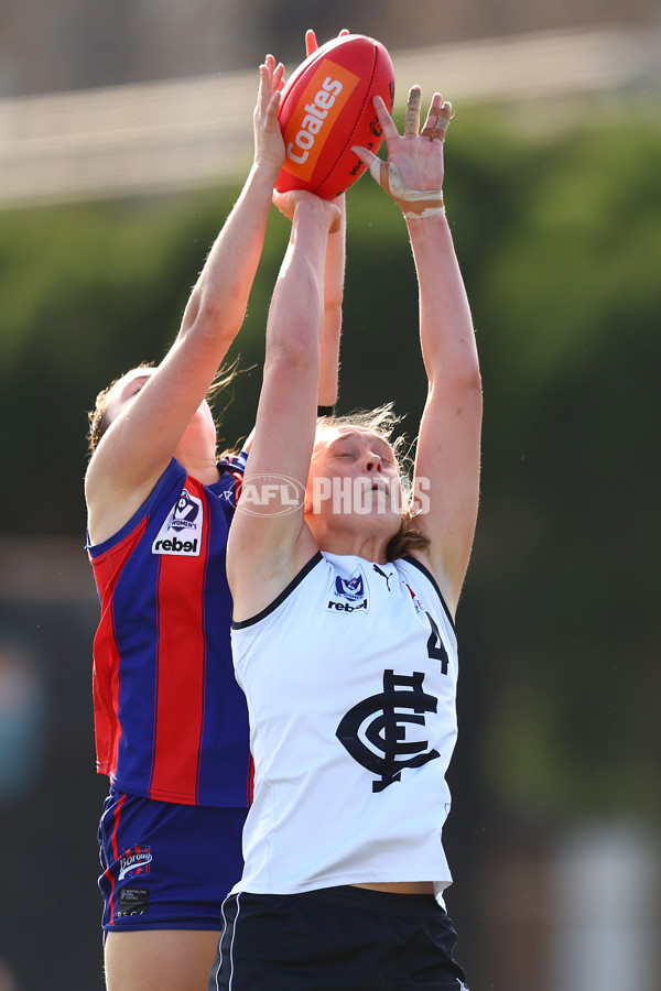 VFLW 2023 Semi Final - Port Melbourne v Carlton - A-40993095