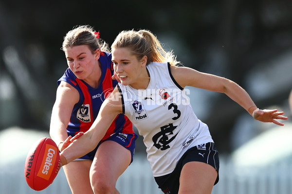 VFLW 2023 Semi Final - Port Melbourne v Carlton - A-40997026