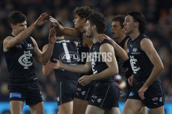 AFL 2023 Round 19 - Carlton v West Coast - A-41185514