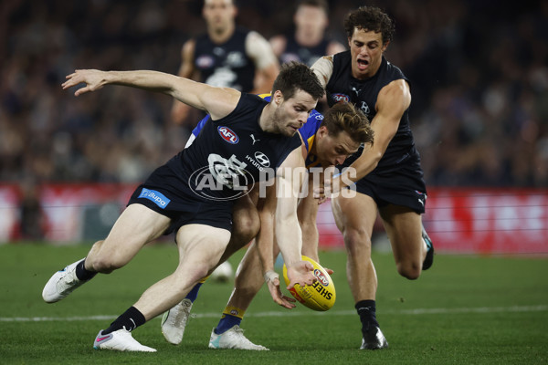 AFL 2023 Round 19 - Carlton v West Coast - A-41189614