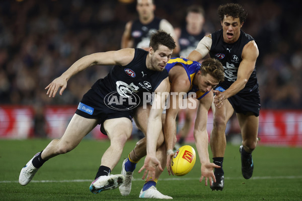 AFL 2023 Round 19 - Carlton v West Coast - A-41191174