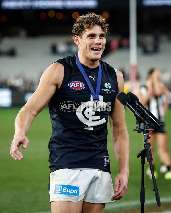 AFL 2023 Round 20 - Collingwood v Carlton - A-41405165