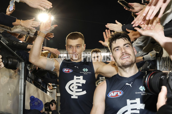 AFL 2023 Round 20 - Collingwood v Carlton - A-41405170