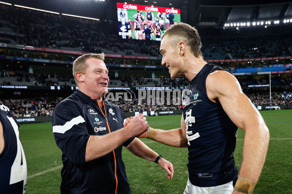 AFL 2023 Round 20 - Collingwood v Carlton - A-41405172