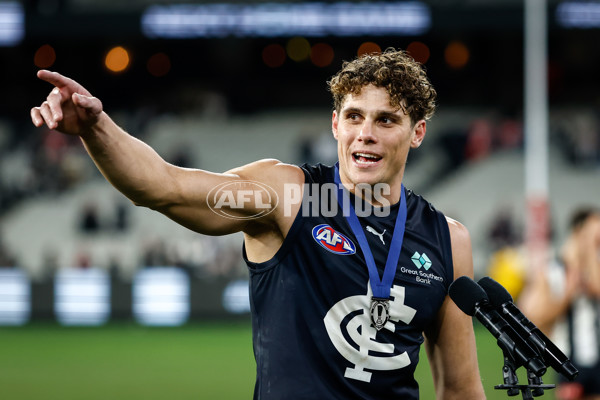 AFL 2023 Round 20 - Collingwood v Carlton - A-41405181