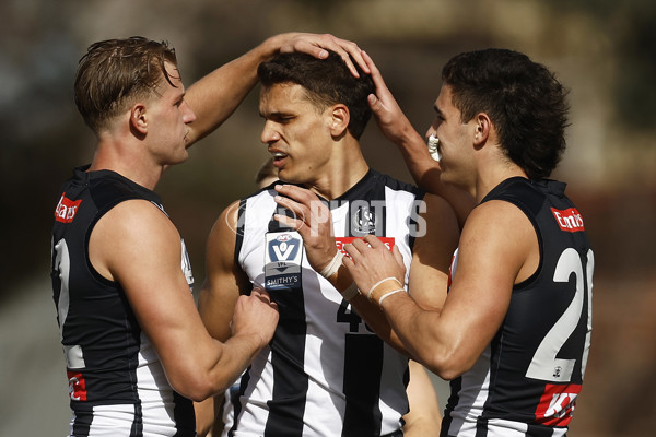 VFL 2023 Round 19 - Collingwood v Carlton - A-41408138