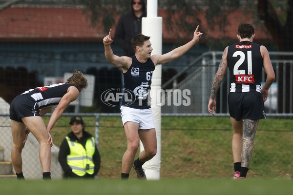 VFL 2023 Round 19 - Collingwood v Carlton - A-41417379