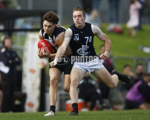 VFL 2023 Round 19 - Collingwood v Carlton - A-41419313