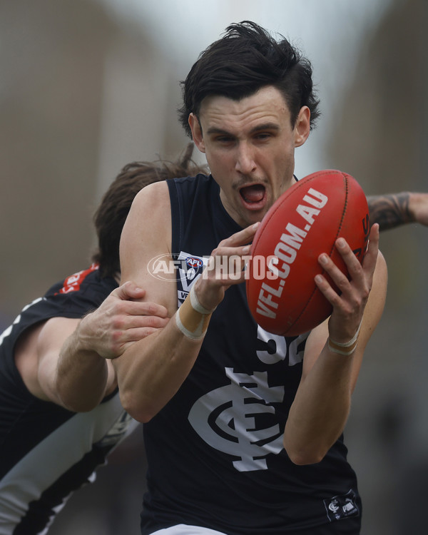 VFL 2023 Round 19 - Collingwood v Carlton - A-41419362