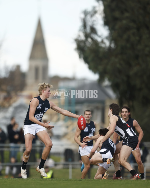 VFL 2023 Round 19 - Collingwood v Carlton - A-41419365