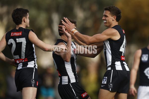 VFL 2023 Round 19 - Collingwood v Carlton - A-41425008