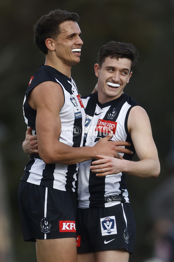 VFL 2023 Round 19 - Collingwood v Carlton - A-41425813