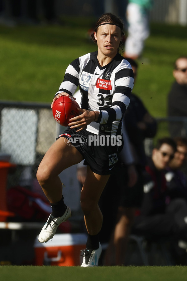 VFL 2023 Round 19 - Collingwood v Carlton - A-41427425
