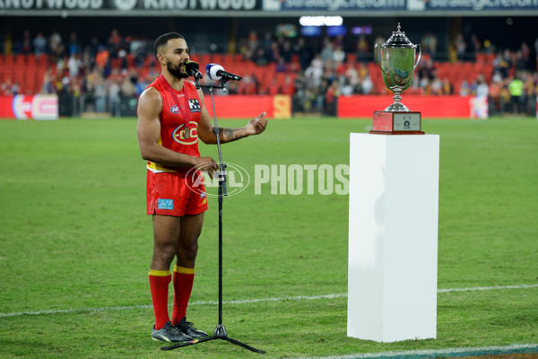 AFL 2023 Round 20 - Gold Coast v Brisbane - A-41448474