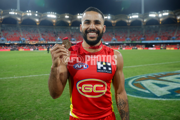 AFL 2023 Round 20 - Gold Coast v Brisbane - A-41449675