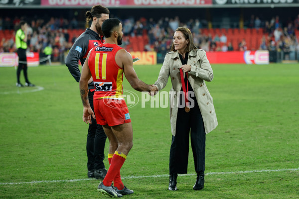 AFL 2023 Round 20 - Gold Coast v Brisbane - A-41449679