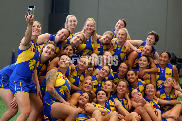 AFLW 2023 Media - West Coast Team Photo Day - A-41469137