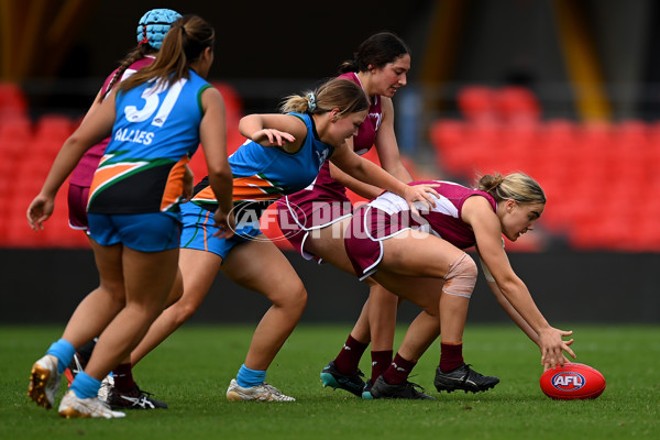 AFL National Championships U18 Girls - Queensland v Allies - A-41754351