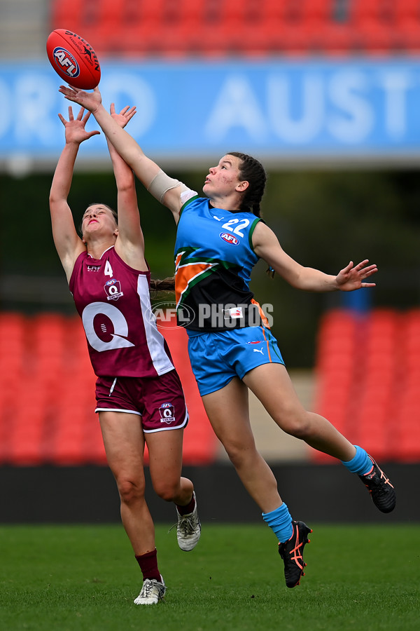 AFL National Championships U18 Girls - Queensland v Allies - A-41754354