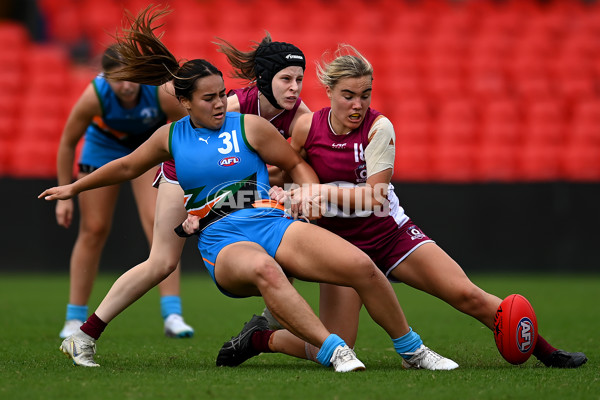 AFL National Championships U18 Girls - Queensland v Allies - A-41754361