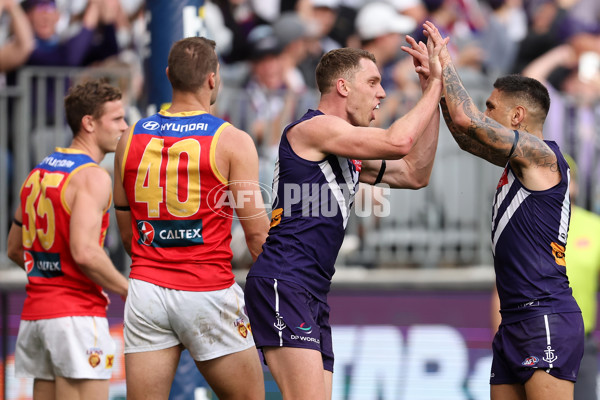 AFL 2023 Round 21 - Fremantle v Brisbane - A-41775237