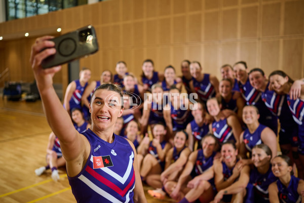 AFLW 2023 Media - Fremantle Team Photo Day - A-41897130