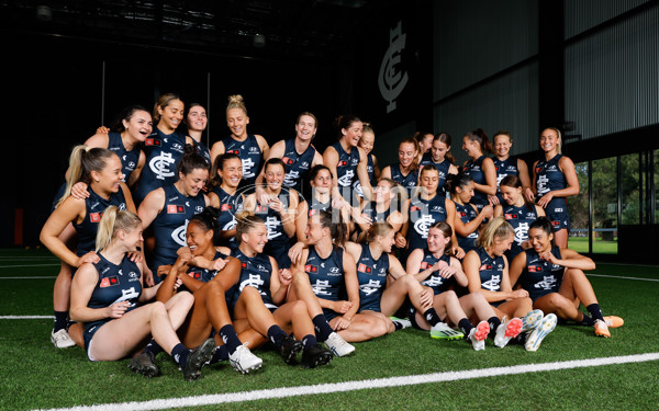 AFLW 2023 Media - Carlton Team Photo Day - A-41900906