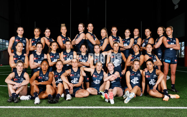 AFLW 2023 Media - Carlton Team Photo Day - A-41902779
