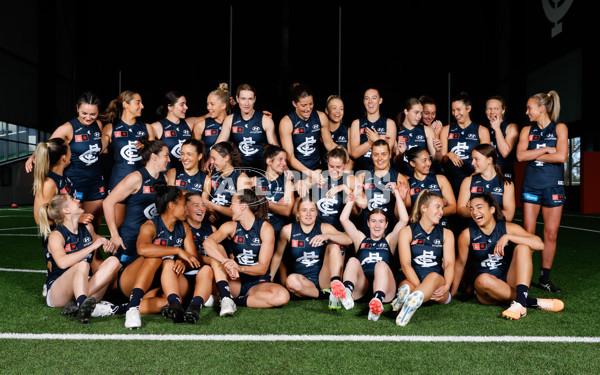 AFLW 2023 Media - Carlton Team Photo Day - A-41902780