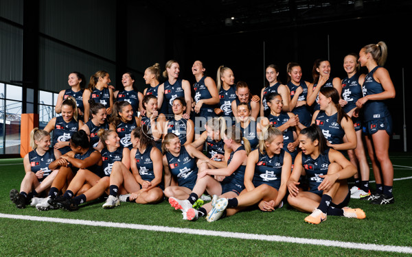 AFLW 2023 Media - Carlton Team Photo Day - A-41902781