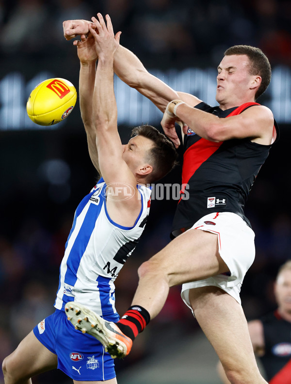 AFL 2023 Round 22 - North Melbourne v Essendon - A-41934817