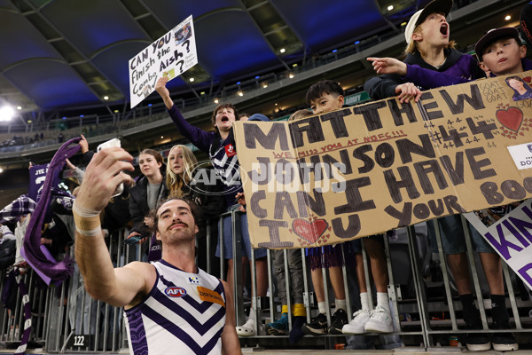 AFL 2023 Round 22 - West Coast v Fremantle - A-41980084