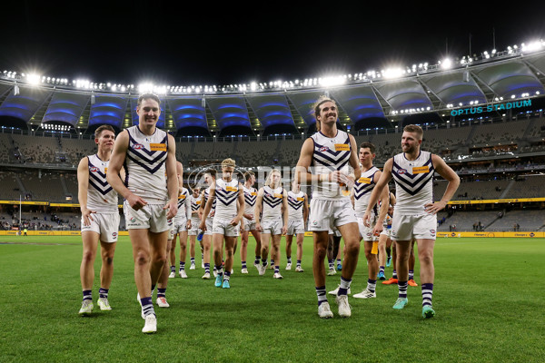 AFL 2023 Round 22 - West Coast v Fremantle - A-41980132