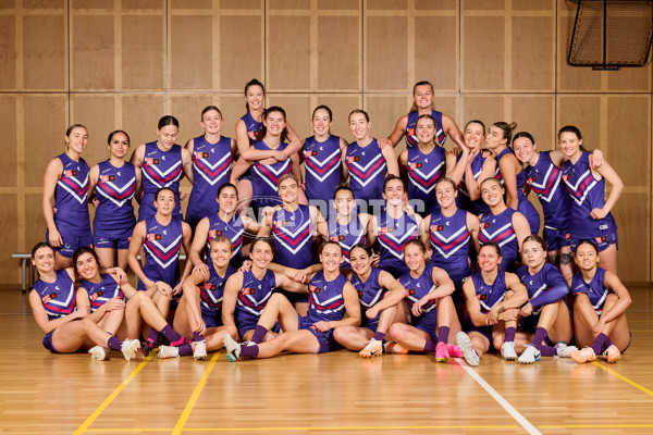 AFLW 2023 Media - Fremantle Team Photo Day - A-42052593