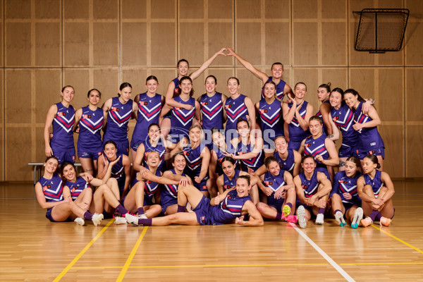 AFLW 2023 Media - Fremantle Team Photo Day - A-42052594