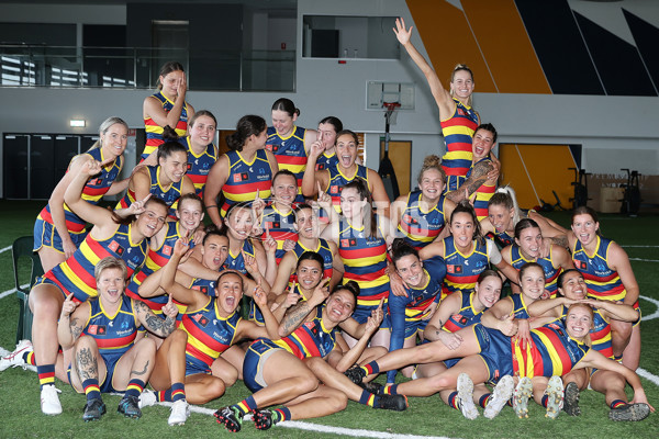 AFLW 2023 Media - Adelaide Team Photo Day - A-42066162