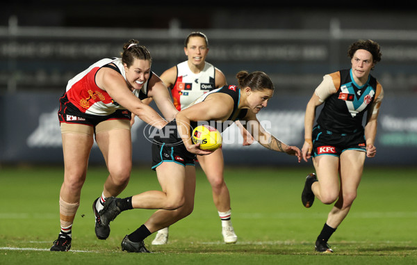 AFLW 2023 Practice Match - Port Adelaide v St Kilda - A-42112120