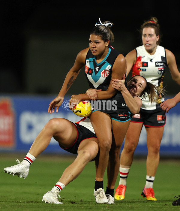 AFLW 2023 Practice Match - Port Adelaide v St Kilda - A-42112595