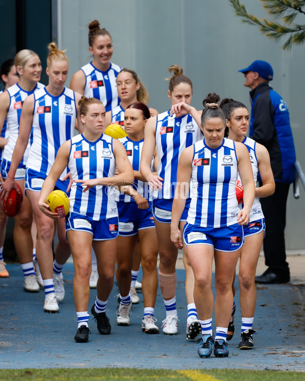 AFLW 2023 Practice Match - Western Bulldogs v North Melbourne - A-42116054