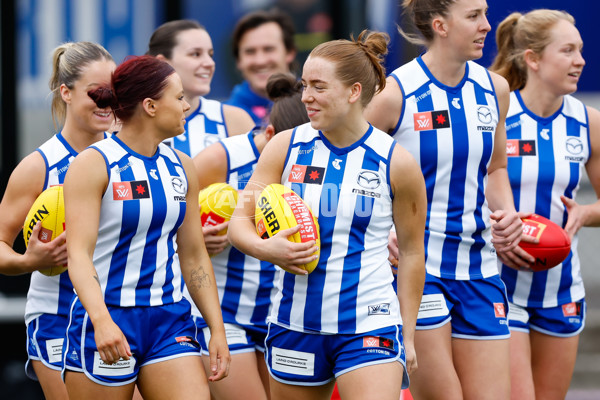 AFLW 2023 Practice Match - Western Bulldogs v North Melbourne - A-42121363